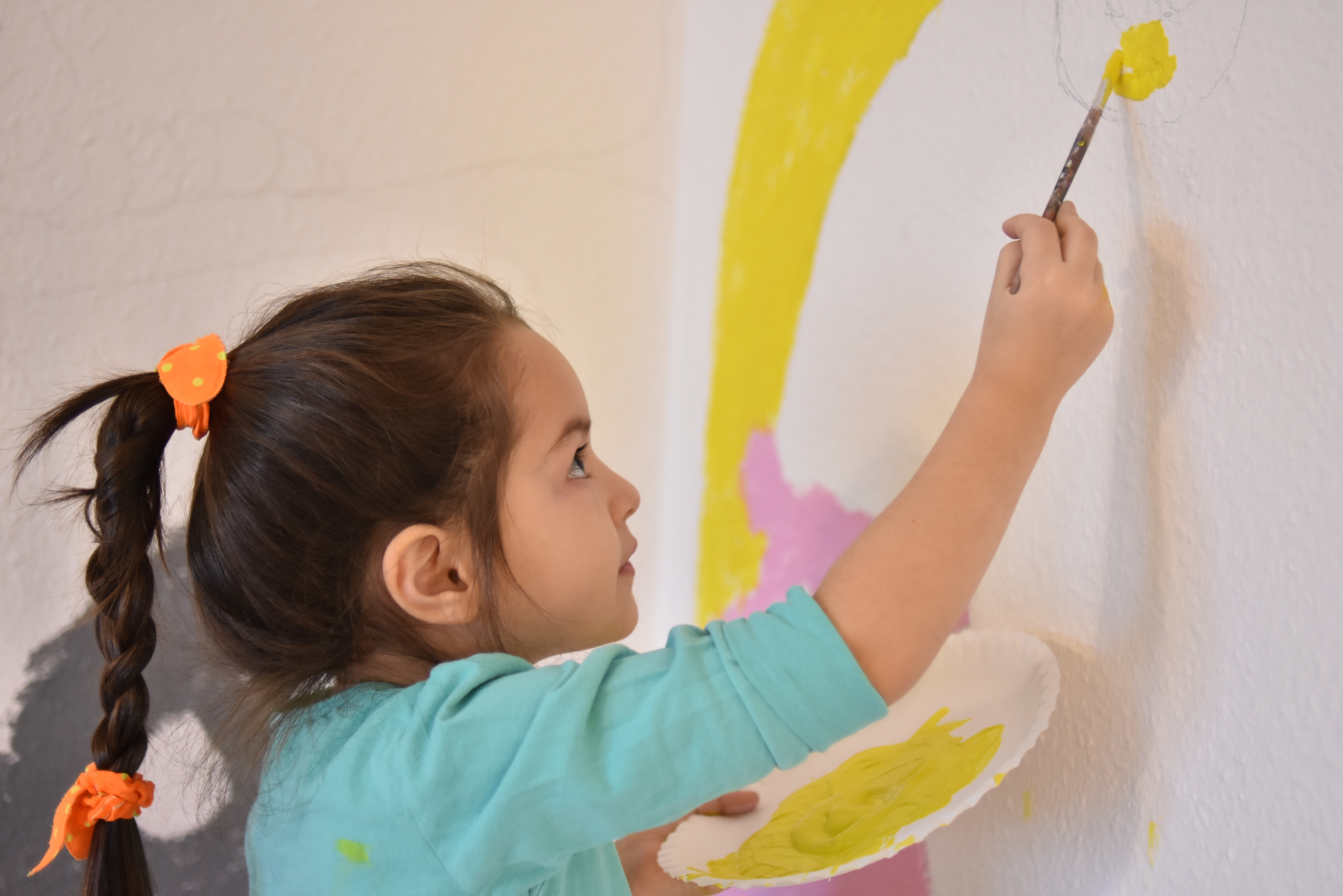 Malen in Familienzentren