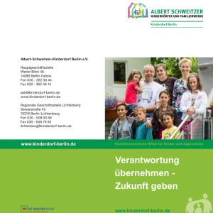 Spendenflyer Kinderdorf